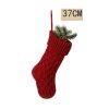 Christmas Retro Textile Sock Shape Gift Bag