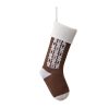 Christmas Retro Textile Sock Shape Candy Bag