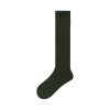 Women's autumn and winter double knitted thick wool warm calf socks