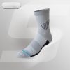 Men's antibacterial breathable sweat-wicking non-slip plush bottom professional basketball sports socks
