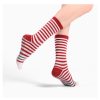 Women's Striped Non-Slip Indoor Sports Socks