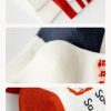 Women's Spring and Autumn French Oil Painting Style Retro Fashion Socks (5 Pairs)