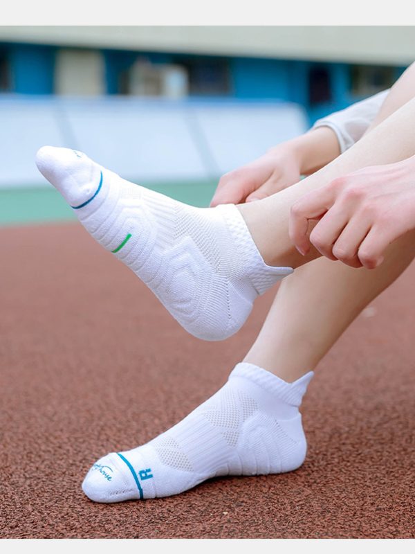 Men's summer thin breathable professional running socks