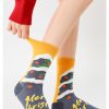 Autumn and Winter Fashion Christmas Cartoon Socks Set (5 Pairs)