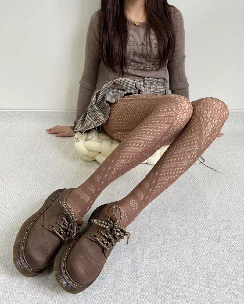Women's Cyberpunk Hottie Irregular Anti-snagging Fishnet Socks