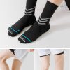 Men's autumn and winter breathable plush bottom professional running socks