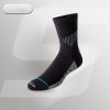 Men's antibacterial breathable sweat-wicking non-slip plush bottom professional basketball sports socks