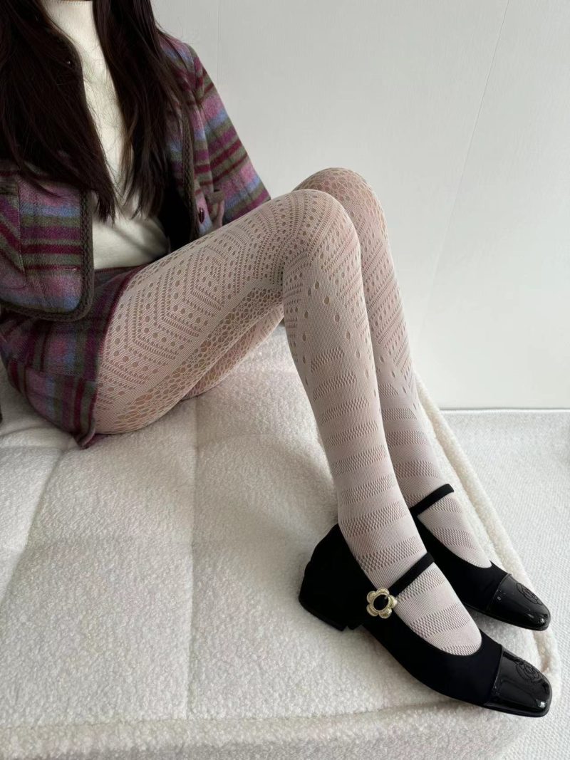 Women's Cyberpunk Hottie Irregular Anti-snagging Fishnet Socks - Image 23