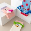 Women's winter thick warm coral fleece cartoon cute soft home socks (3 pairs)
