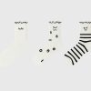 Women's Spring and Autumn Happy Puppy Pattern Lace Princess Socks (3 Pairs)