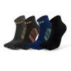 Men's breathable five-toe non-slip professional hiking socks