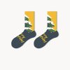 Autumn and Winter Fashion Christmas Cartoon Socks Set (5 Pairs)