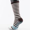Women's Striped Non-Slip Indoor Sports Socks