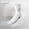Men's antibacterial breathable sweat-wicking non-slip plush bottom professional basketball sports socks
