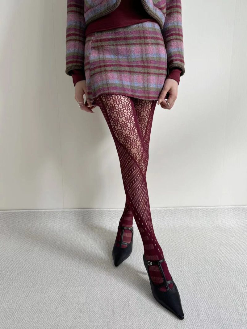 Women's Cyberpunk Hottie Irregular Anti-snagging Fishnet Socks