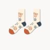 Women's Spring and Autumn French Oil Painting Style Retro Fashion Socks (5 Pairs)