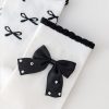 Women's Spring and Autumn Pure Bow Princess Socks (5 Pairs)