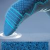 Men's autumn and winter breathable plush bottom professional running socks