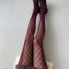 Women's Cyberpunk Hottie Irregular Anti-snagging Fishnet Socks