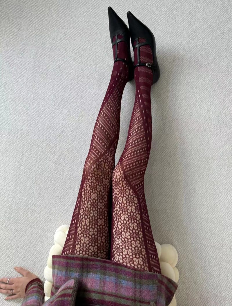 Women's Cyberpunk Hottie Irregular Anti-snagging Fishnet Socks