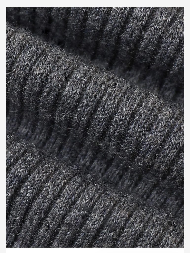 Women's Winter Solid Color Thick Warm Wool Knee Socks