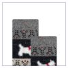 Women's Retro Furry Puppy Pattern Autumn and Winter Wool Warm Plush Socks