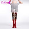 Modern Sunglasses Girl Print Stockings