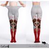 Modern Sunglasses Girl Print Stockings