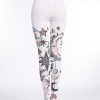 Moon fairy cosplay print thick stockings