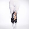 Fashionable face-covering girl print stockings