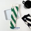 Women's summer niche trend spiral colorful hole socks