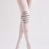COSPLAY style machine armor printed pantyhose