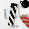 Women's summer niche trend spiral colorful hole socks