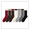 Women's Autumn and Winter Thin Cashmere Color Block Socks