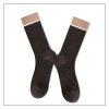 Women's Autumn and Winter Thin Cashmere Color Block Socks