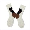 Women's Spring and Autumn Cute Long-haired Kitten Cotton Socks