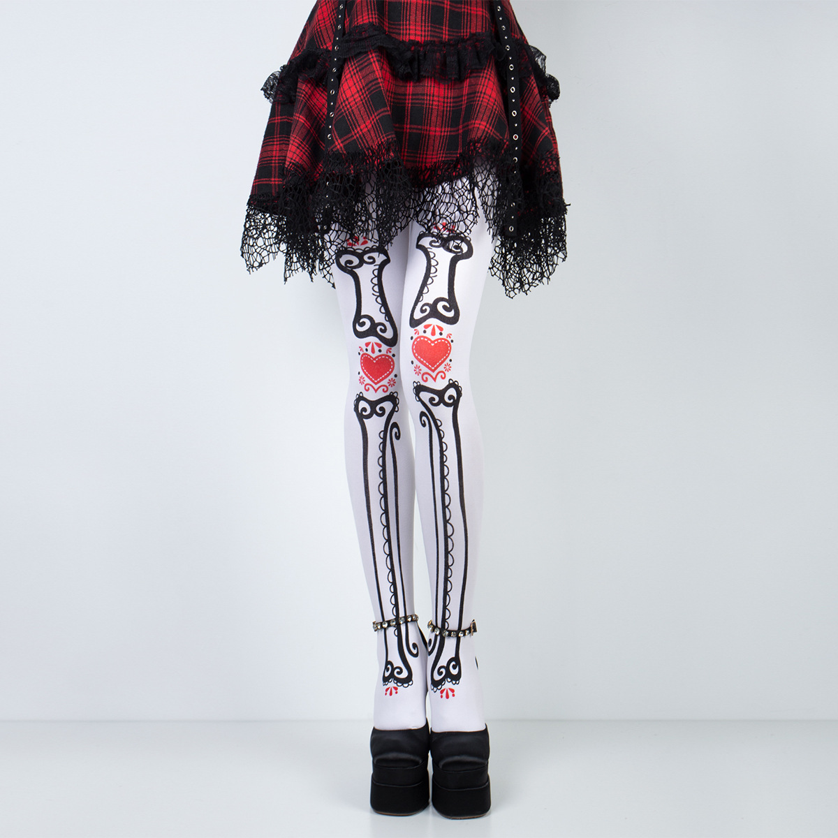 Spooky Halloween Stockings: Skeleton, Spiderweb & Ghost Festival Tights