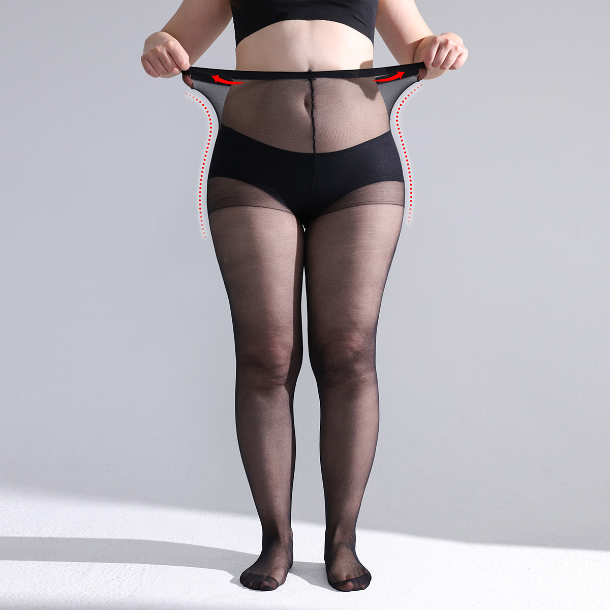 Invisible Stockings: Ultra-Thin, Anti-Snag Pantyhose for Sexy Bare Legs - Image 2