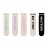 Women's letter fashion casual ins trendy mid-tube socks