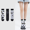 Korean version of ins socks women's fashion simple autumn and winter casual versatile sweat-absorbing breathable mid-tube socks cotton socks