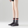 Letter couple socks men and women sports socks trendy street simple all-match Korean fashion ins style skateboard basketball socks