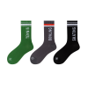 Letter couple socks men and women sports socks trendy street simple all-match Korean fashion ins style skateboard basketball socks