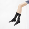 Autumn and winter women's personalized printing deodorant sweat-absorbent fashion retro street trend socks
