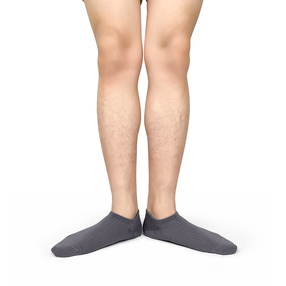 Men's spring and summer new cotton casual all-match vertical stripe breathable men's boat socks(5 pairs) - Image 2