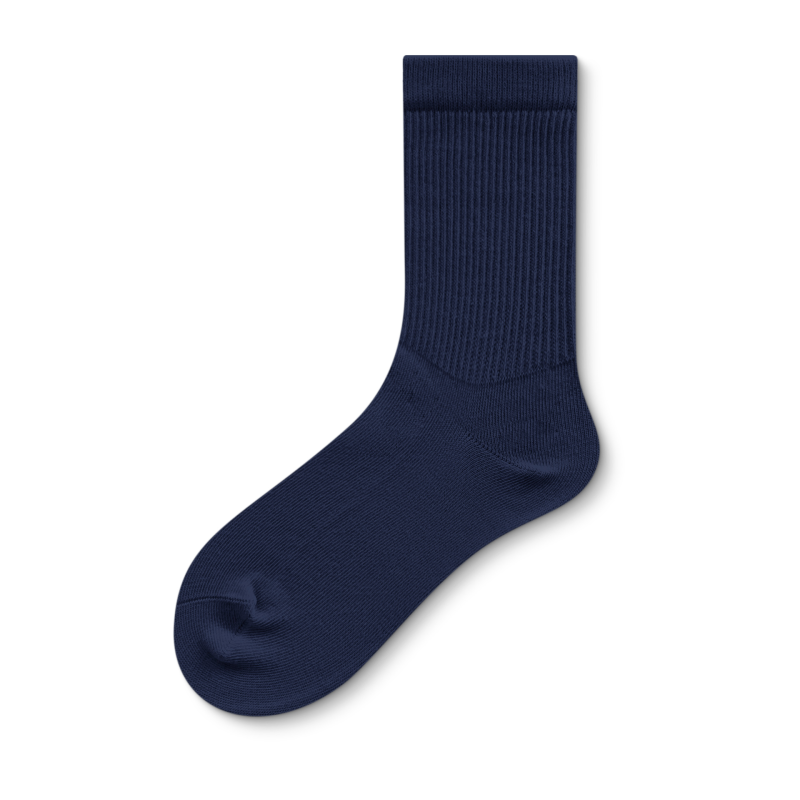 Men's simple and versatile autumn and winter antibacterial boneless elastic waist Harajuku style middle tube socks（5 pairs） - Image 8