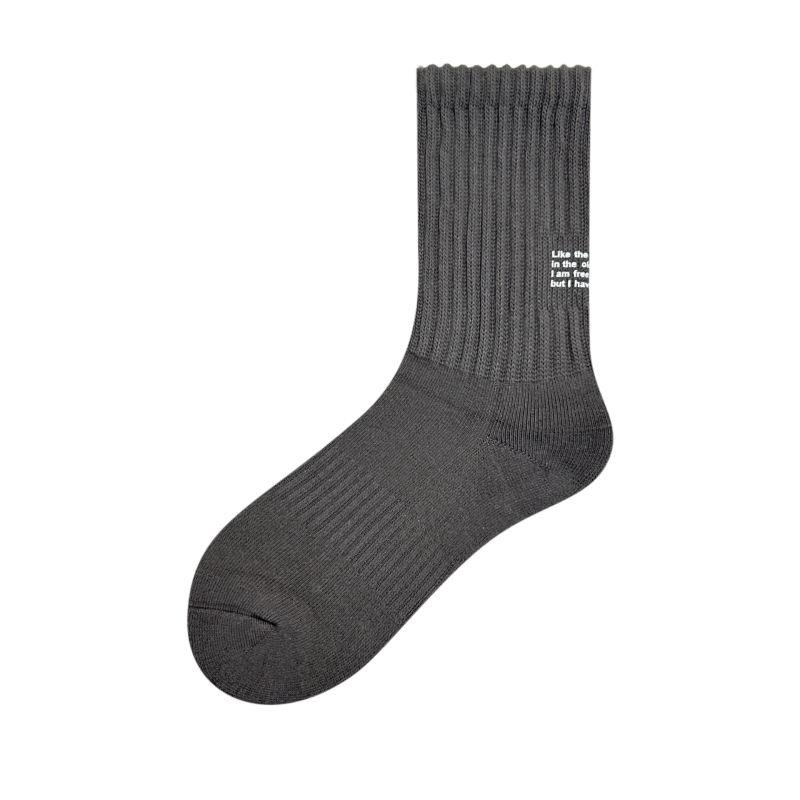 Terry bottom thick line men's pile socks - Image 7