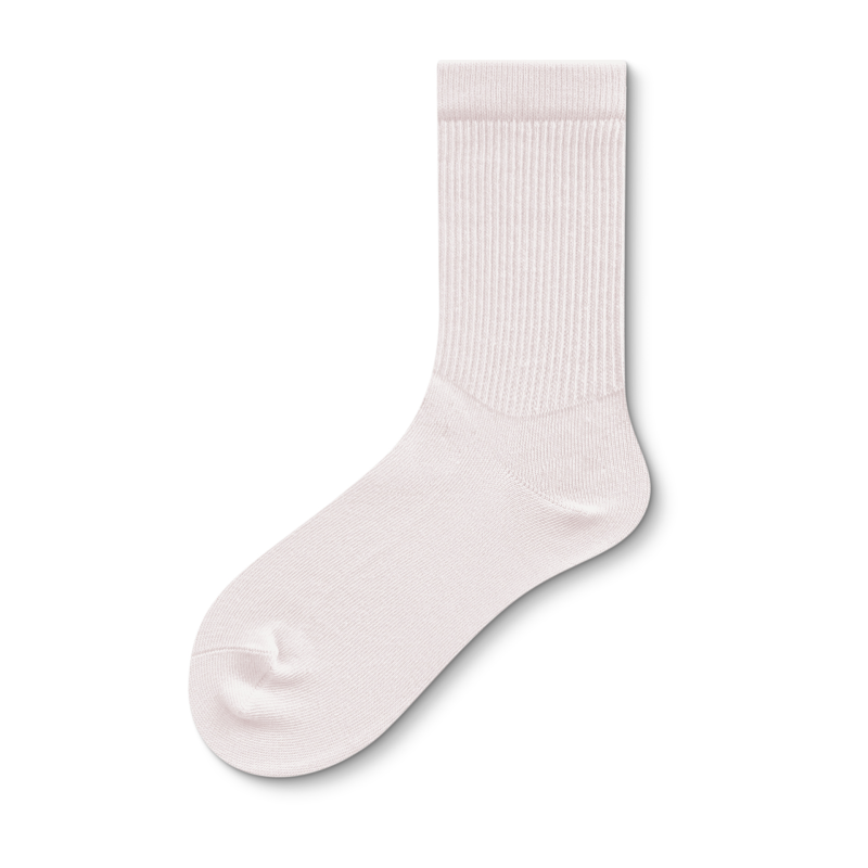 Simple and versatile autumn and winter new antibacterial boneless Harajuku style elastic thin strip middle tube socks（5 pairs） - Image 6