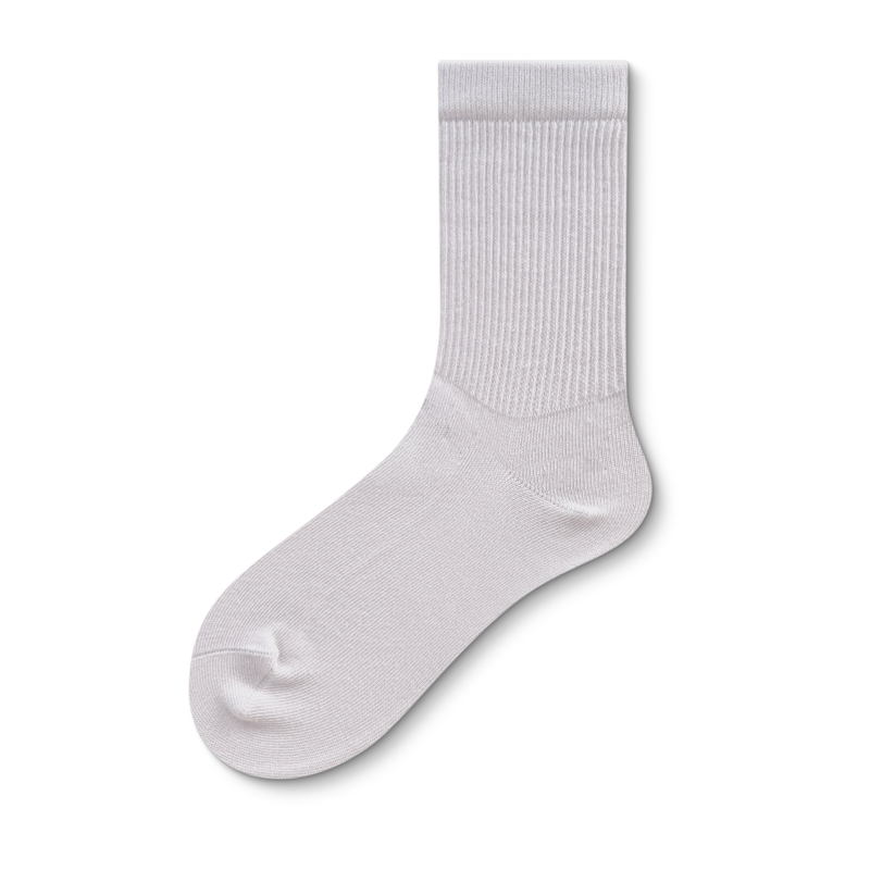 Simple and versatile autumn and winter new antibacterial boneless Harajuku style elastic thin strip middle tube socks（5 pairs） - Image 7