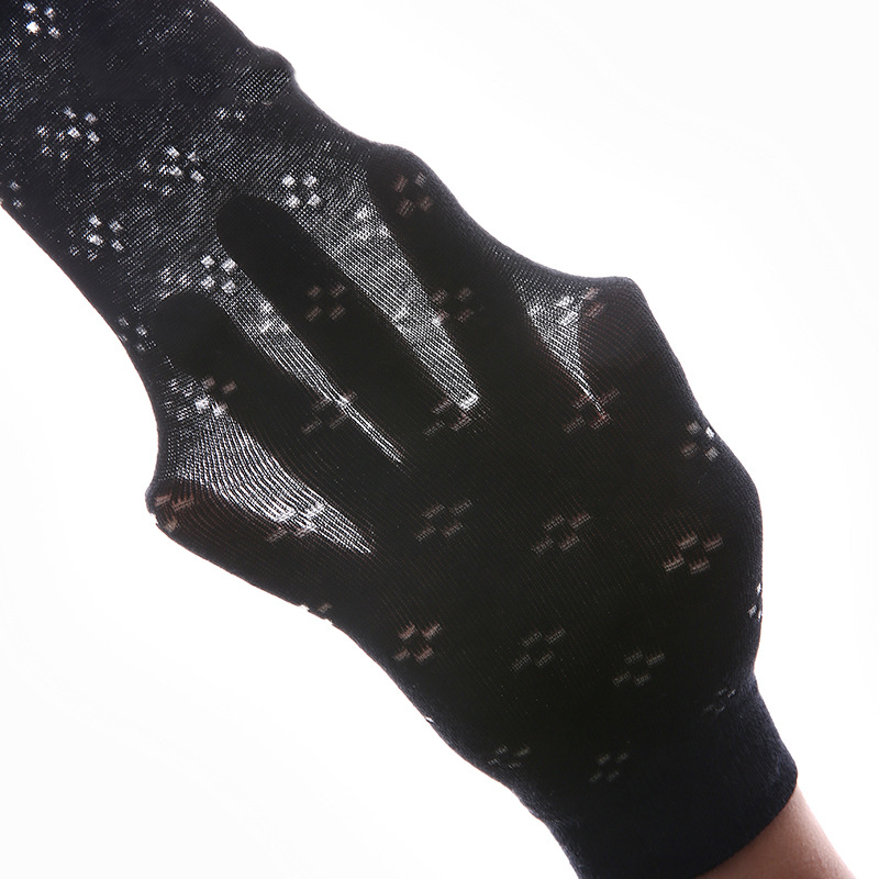 Renaissance original Creative women's socks spring and summer plum blossom mesh calf socks black ins breathable mosquito-proof mid-tube socks trend - Image 6