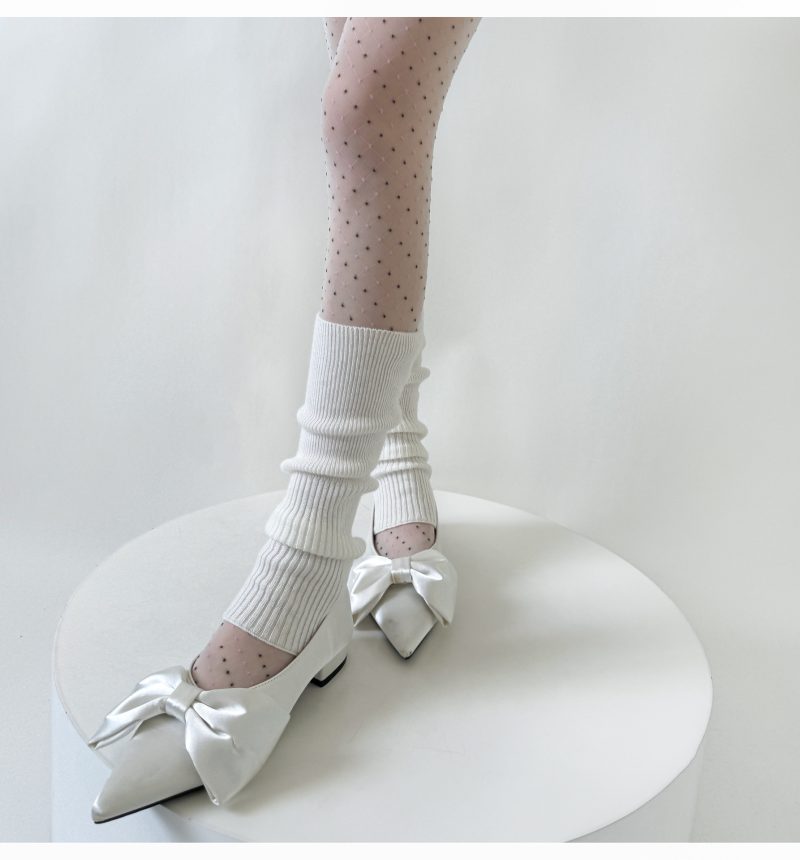 Spring and autumn new sexy diamond summer thin color contrasting jacquard stockings gray pink dot bottoming socks - Image 13